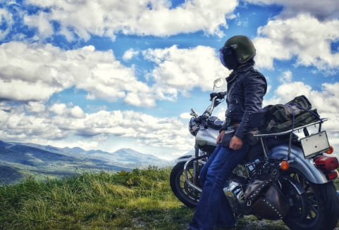 外国でツーリング